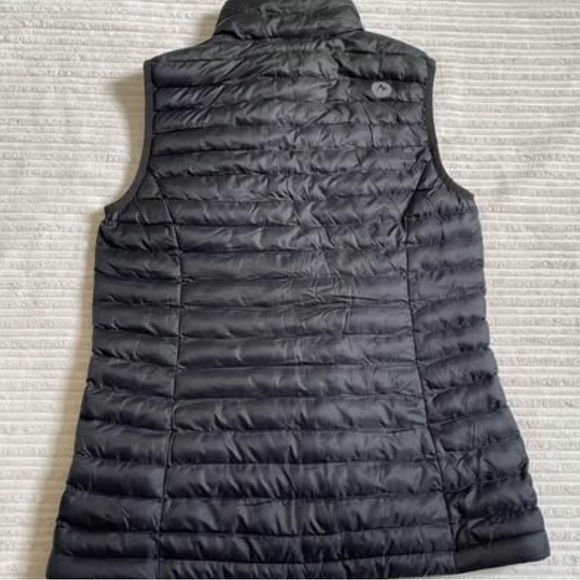 Marmot Black Quilted Puffer Vest Lightweight Insulated - Picture 3 of 9